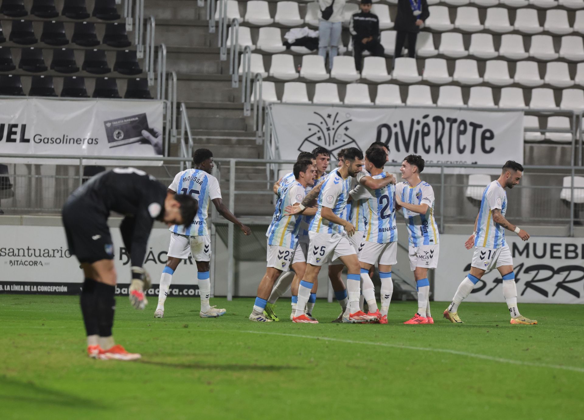 Las mejores imágenes del Estepona-Málaga en Copa del Rey