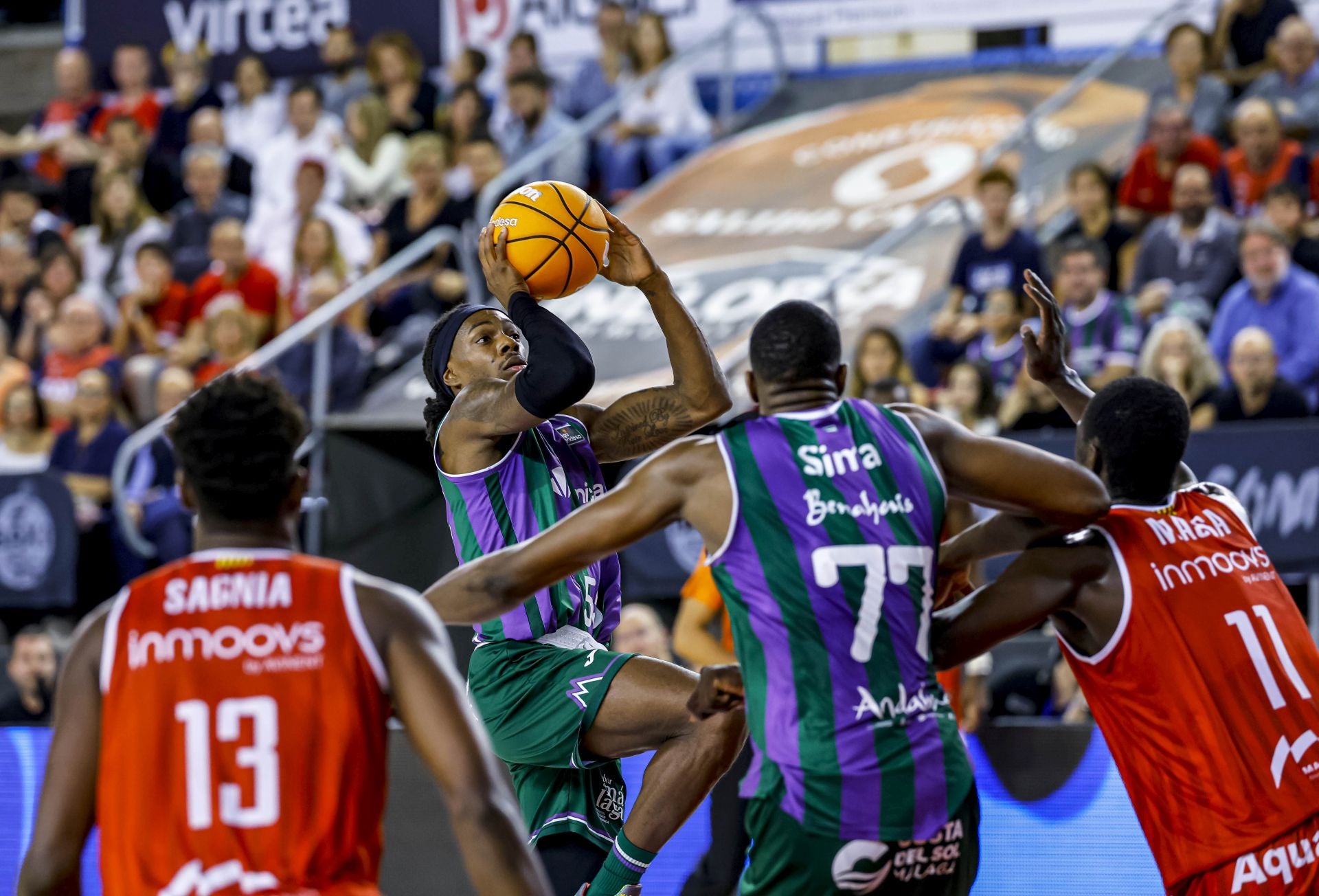 Las mejores imágenes del Baxi Manresa-Unicaja