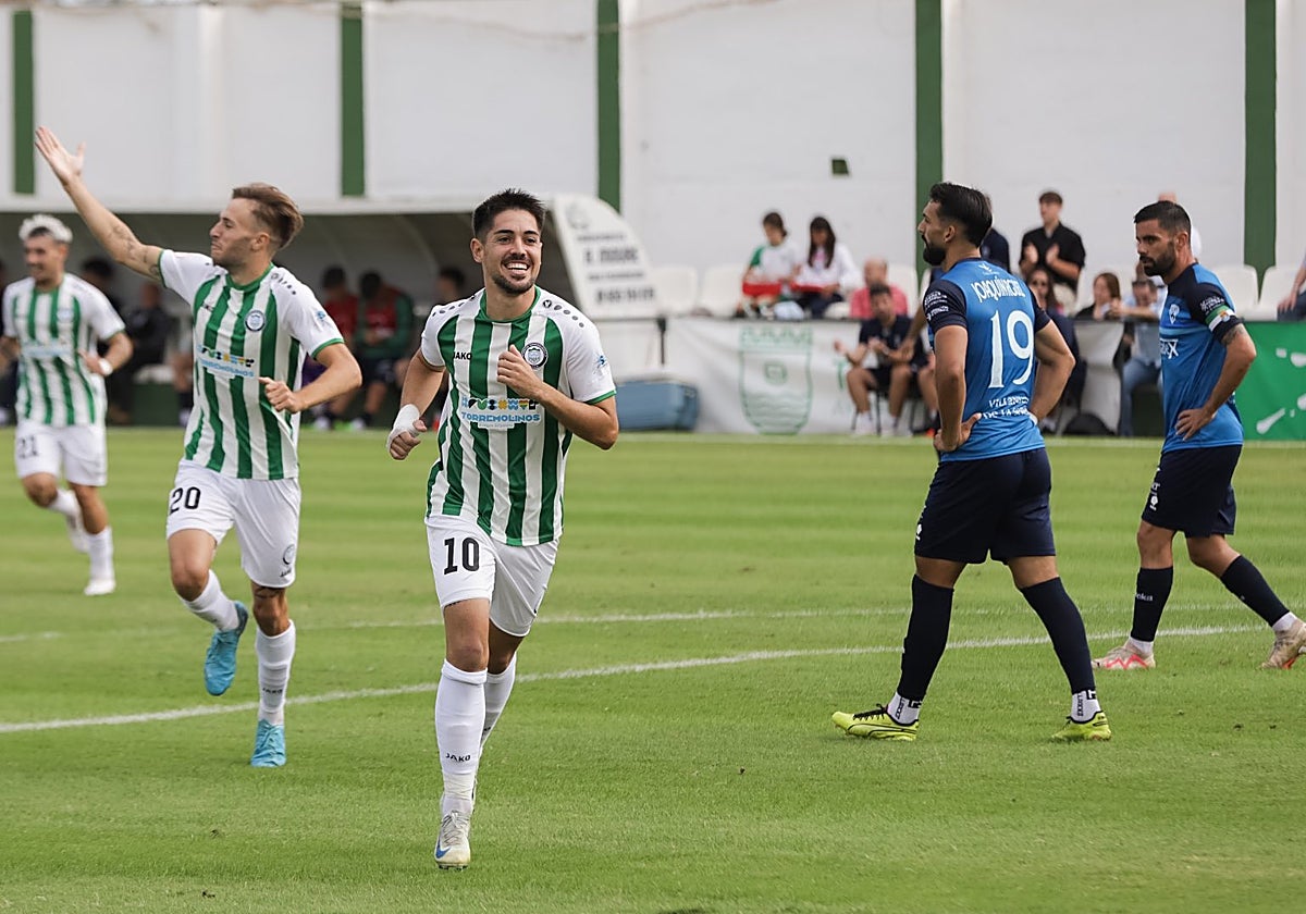 Fran Castillo volvió a marcar para el conjunto torremolinense.