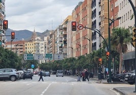 Málaga ha empezado a colocar las señales de su Zona de Bajas Emisiones.