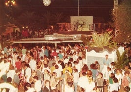 Ambiente en Ku Ibiza durante los años 80.