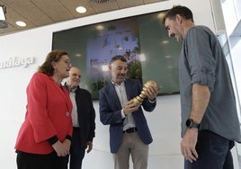 Dolores Bullón, José Manuel López y Juan Rosas.