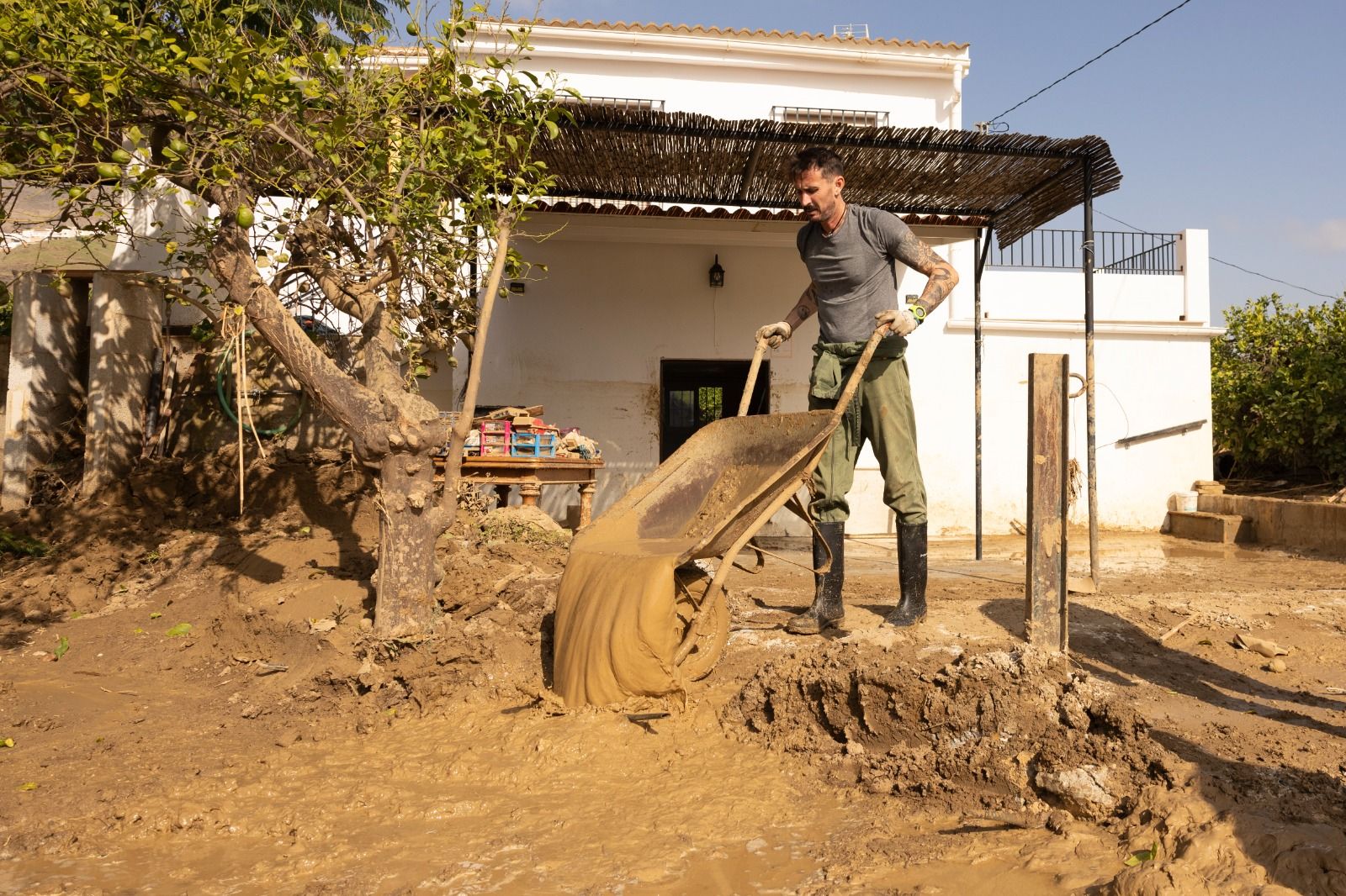 Álora y Cártama en imágenes, una semana después de la DANA