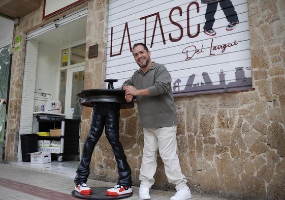 El Langui ha inaugurado este miércoles su tasca en la capital.