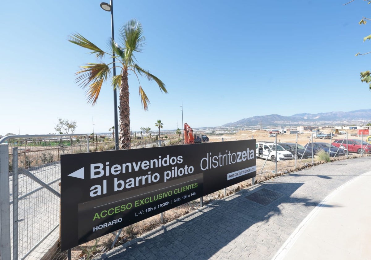 Las obras de urbanización de Distrito Zeta no finalizarán hasta el año que viene.