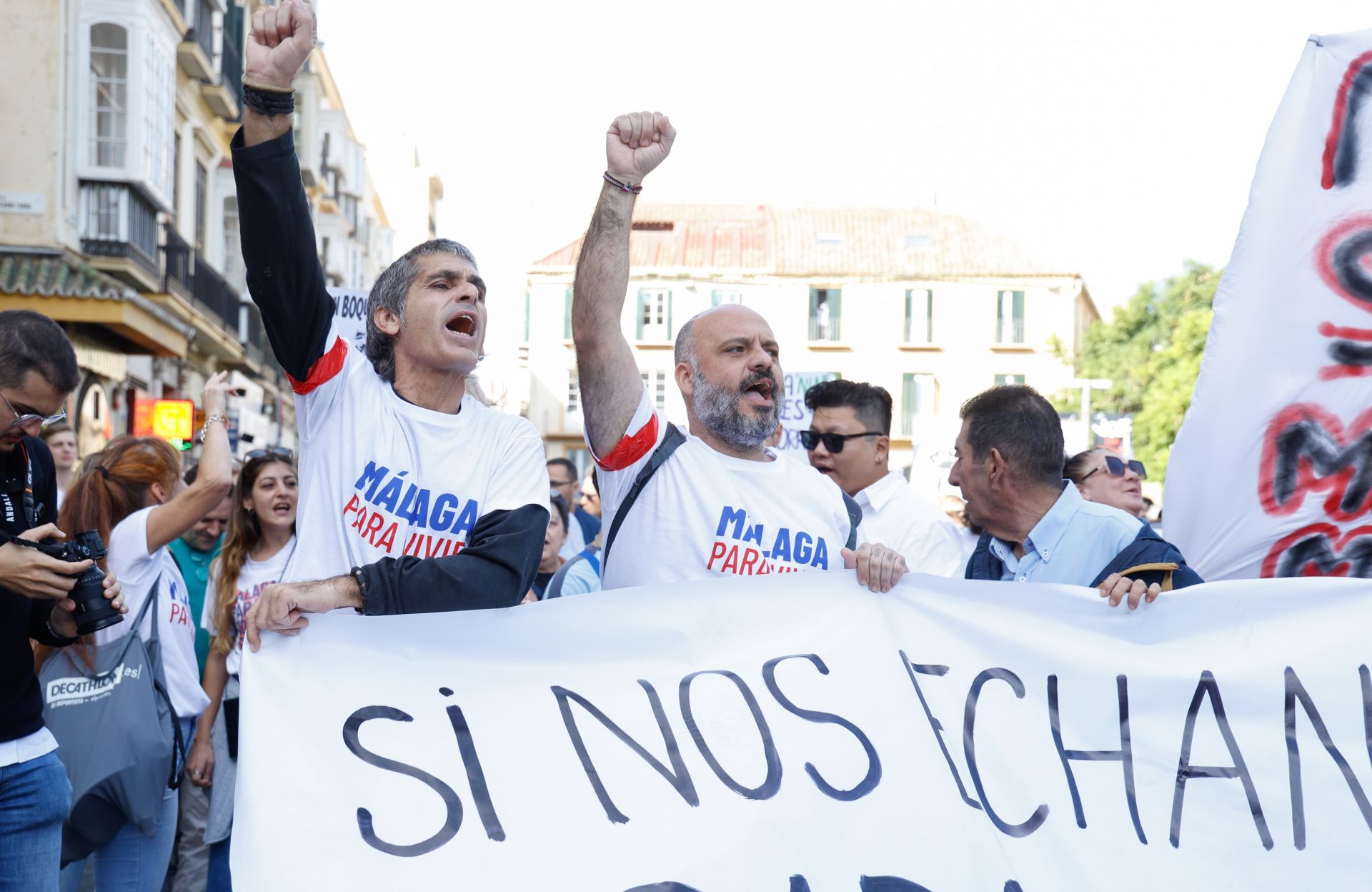 El 9N en Málaga, en imágenes