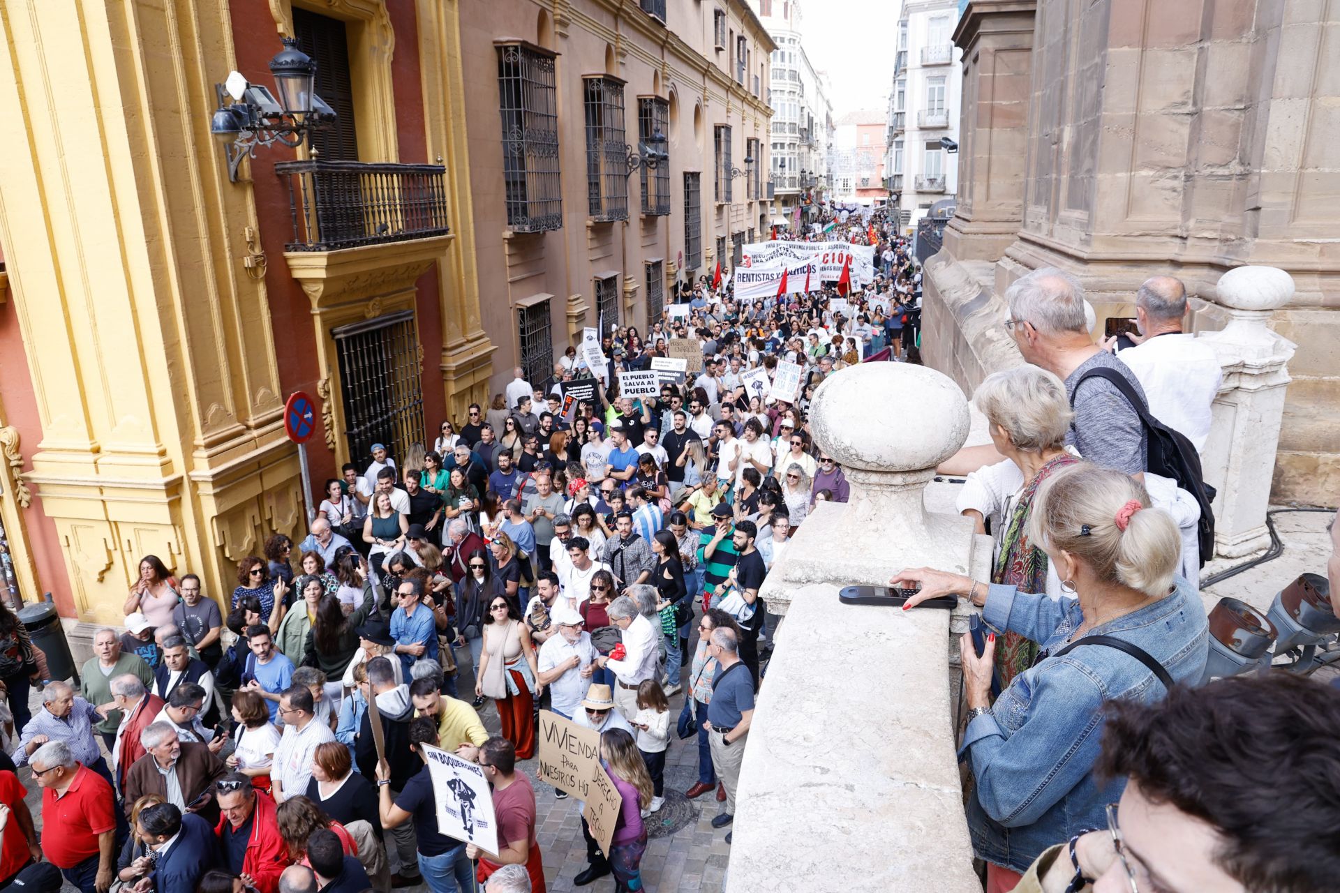 El 9N en Málaga, en imágenes