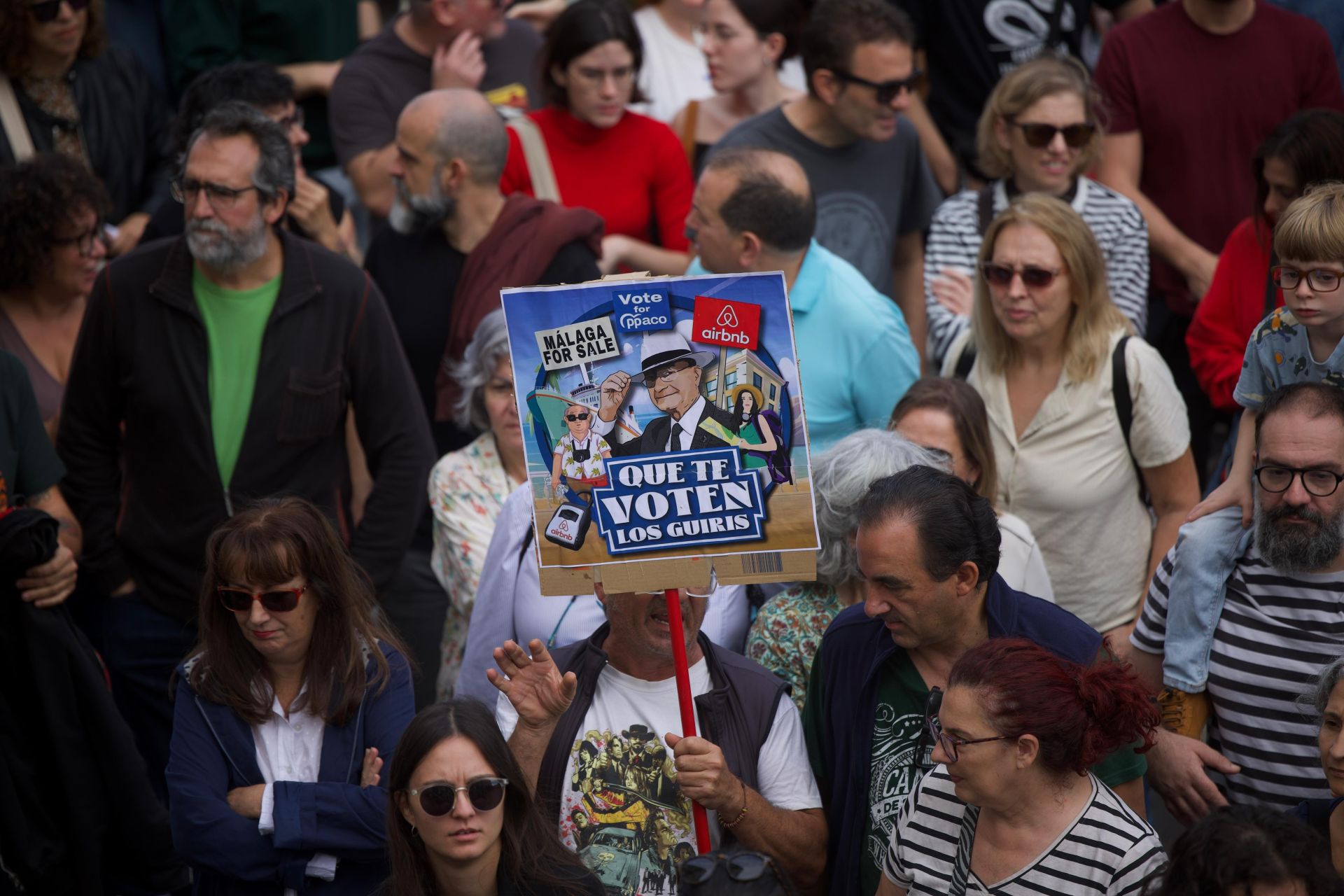 El 9N en Málaga, en imágenes