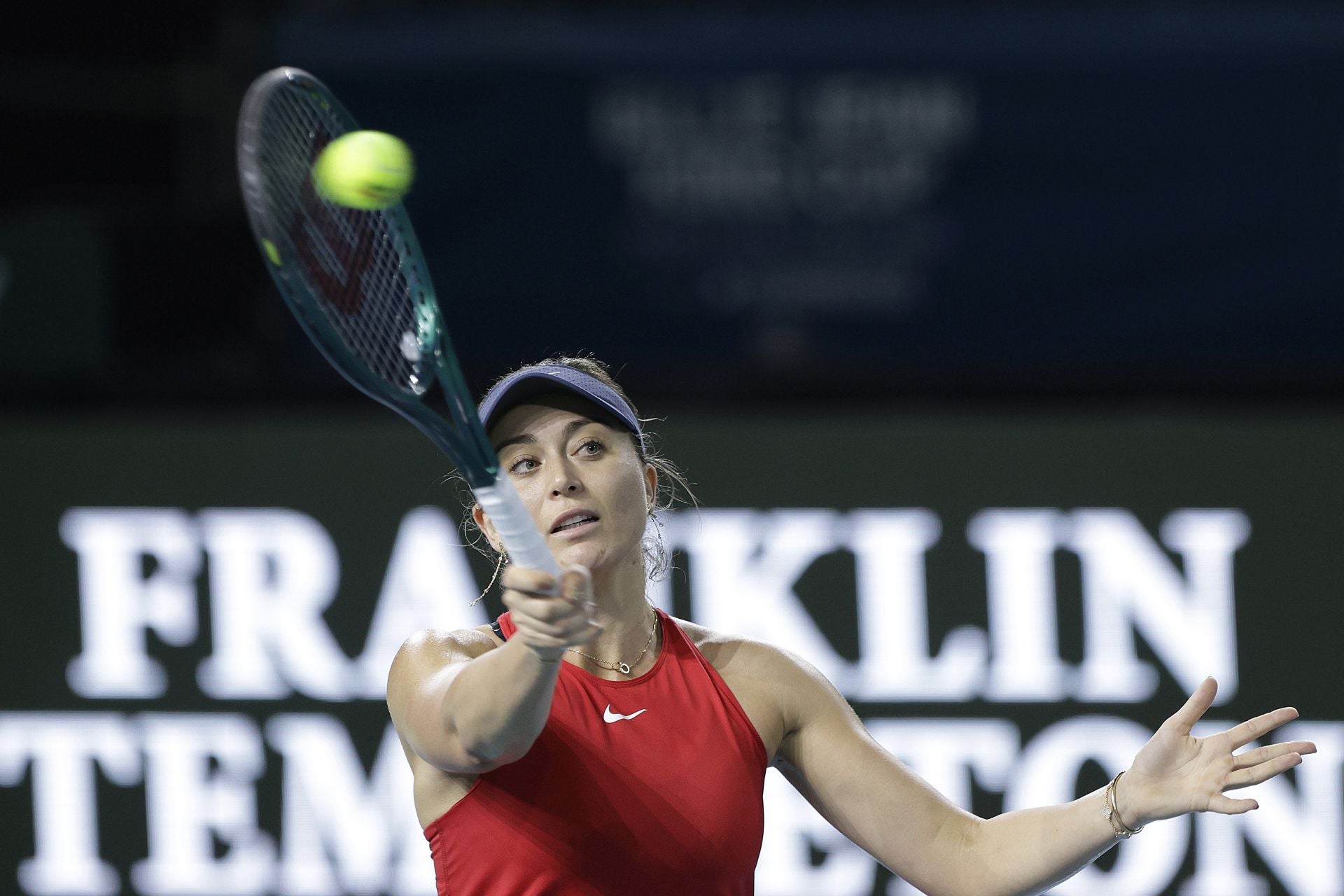 Las fotos de cómo queda la pista de tenis y el montaje para la Billie Jean King en Málaga
