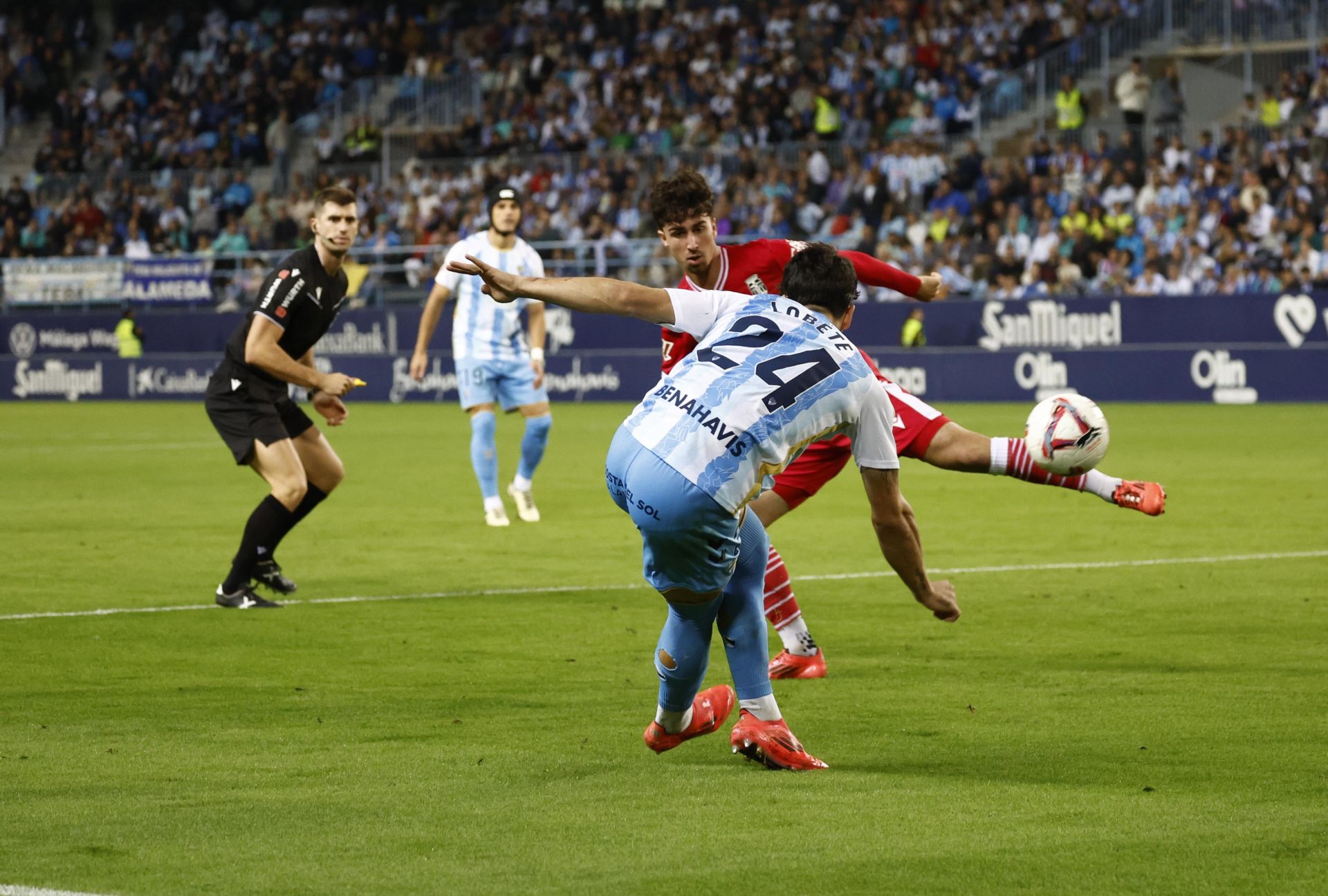 El Málaga - Cartagena, en imágenes