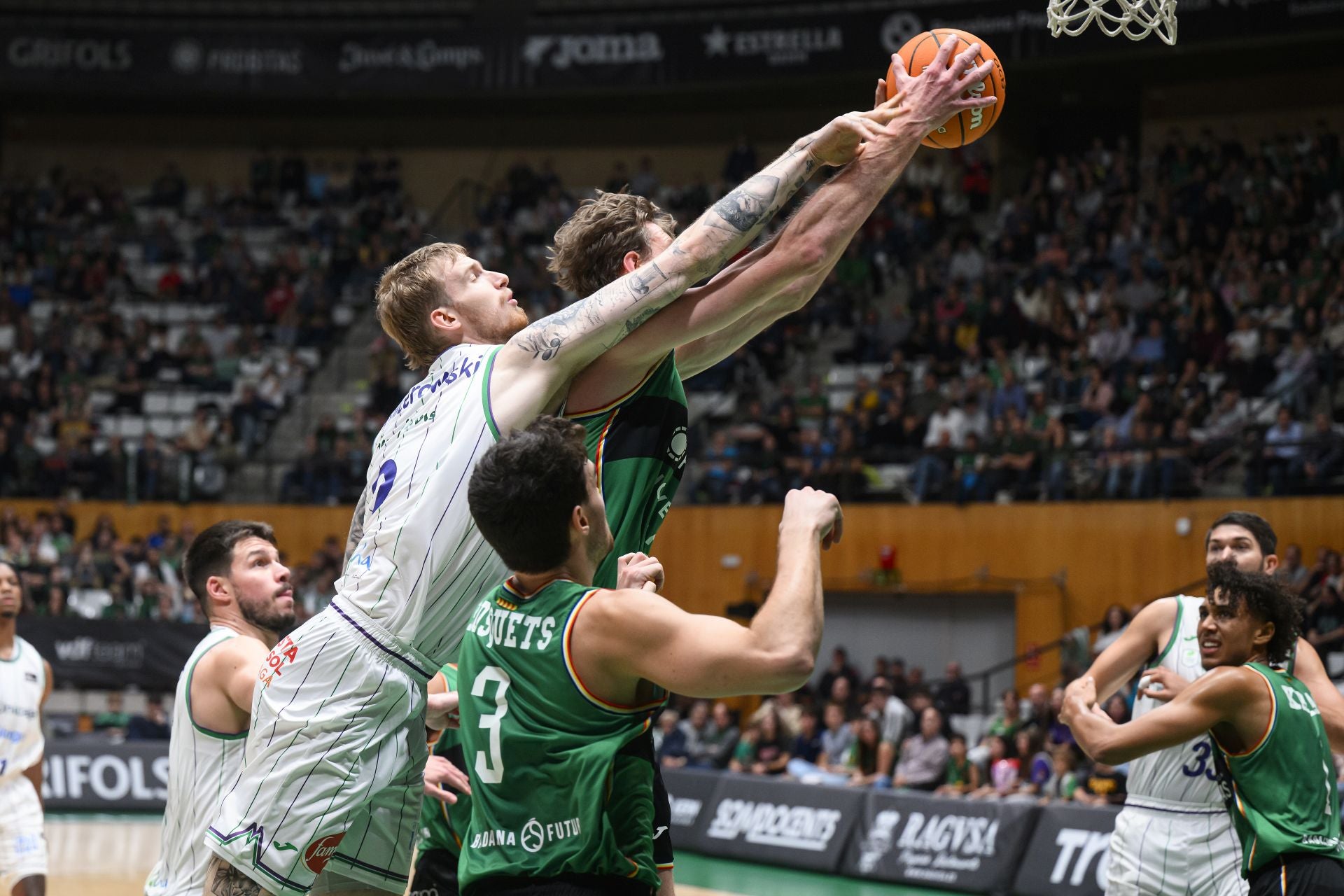 El Juventut Badalona - Unicaja, en imágenes