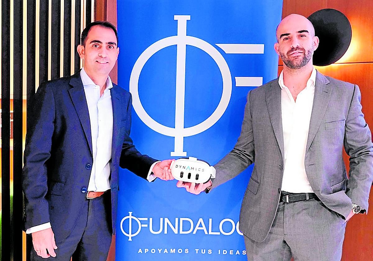 Javier de Pro y Carlos Guerra, en la firma del acuerdo.