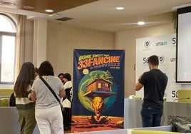 Cartel de presentación del 33º Fancine de Málaga