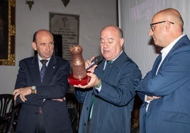 Participantes en la presentación de la Semana Santa alhaurina.