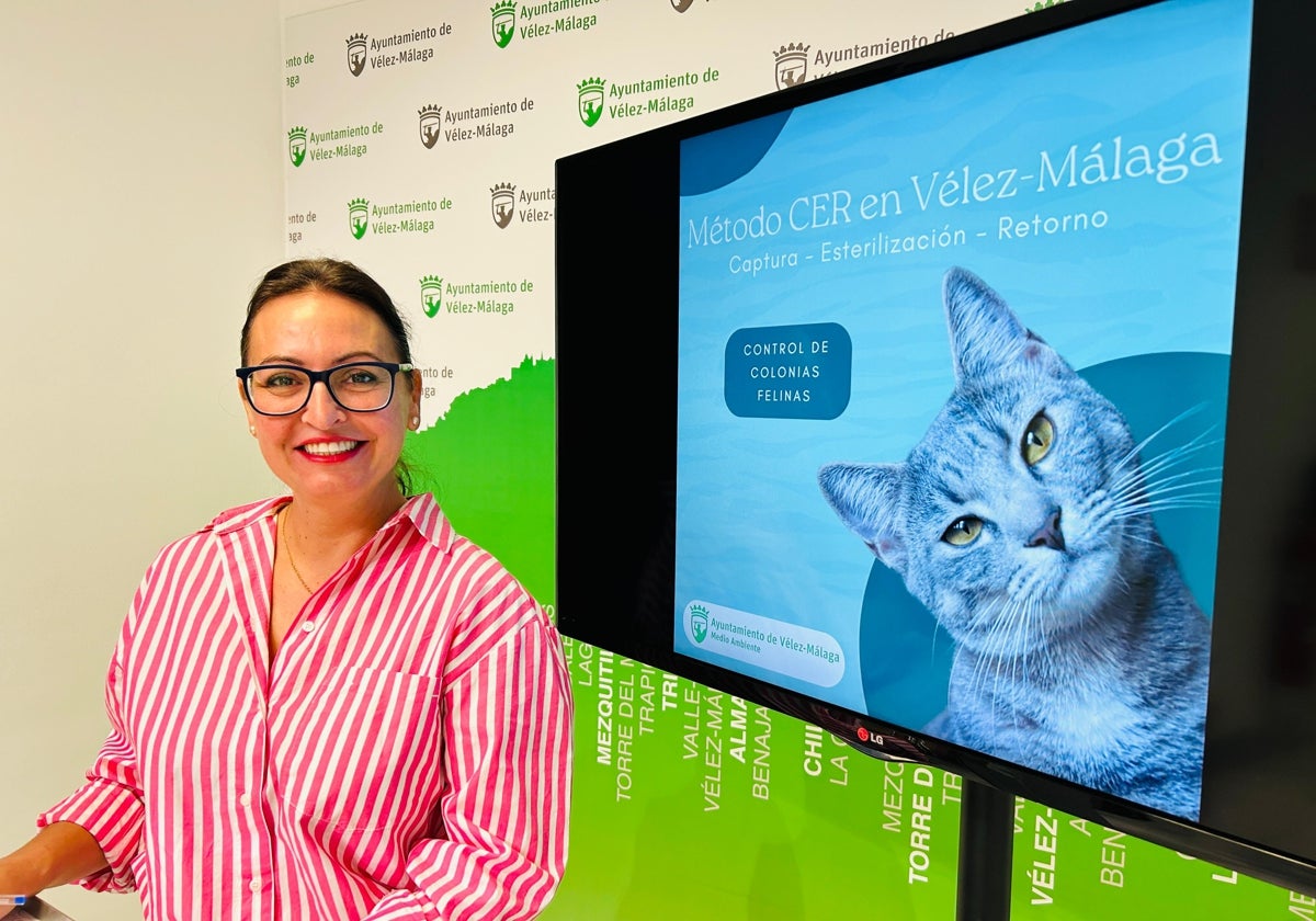 La concejala de Medio Ambiente, Rocío Ruiz, en la presentación de la iniciativa.