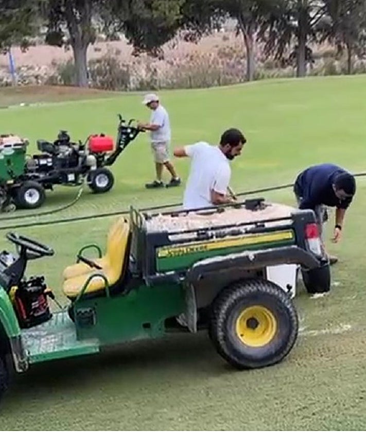 Imagen secundaria 2 - El Club de Golf Guadalhorce trabaja a contrarreloj cara al Open de España