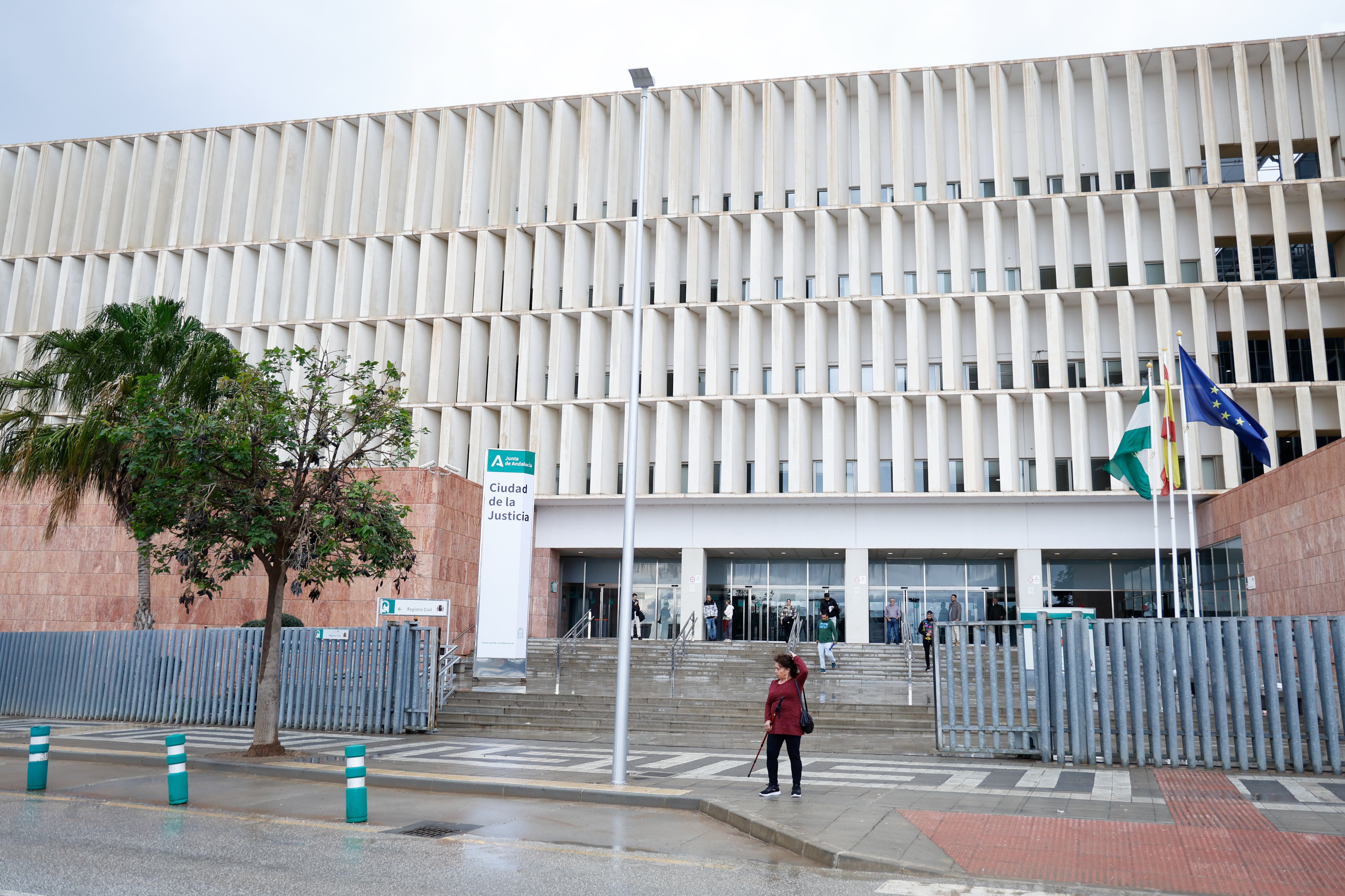 Los juzgados, sin actividad por la alerta roja