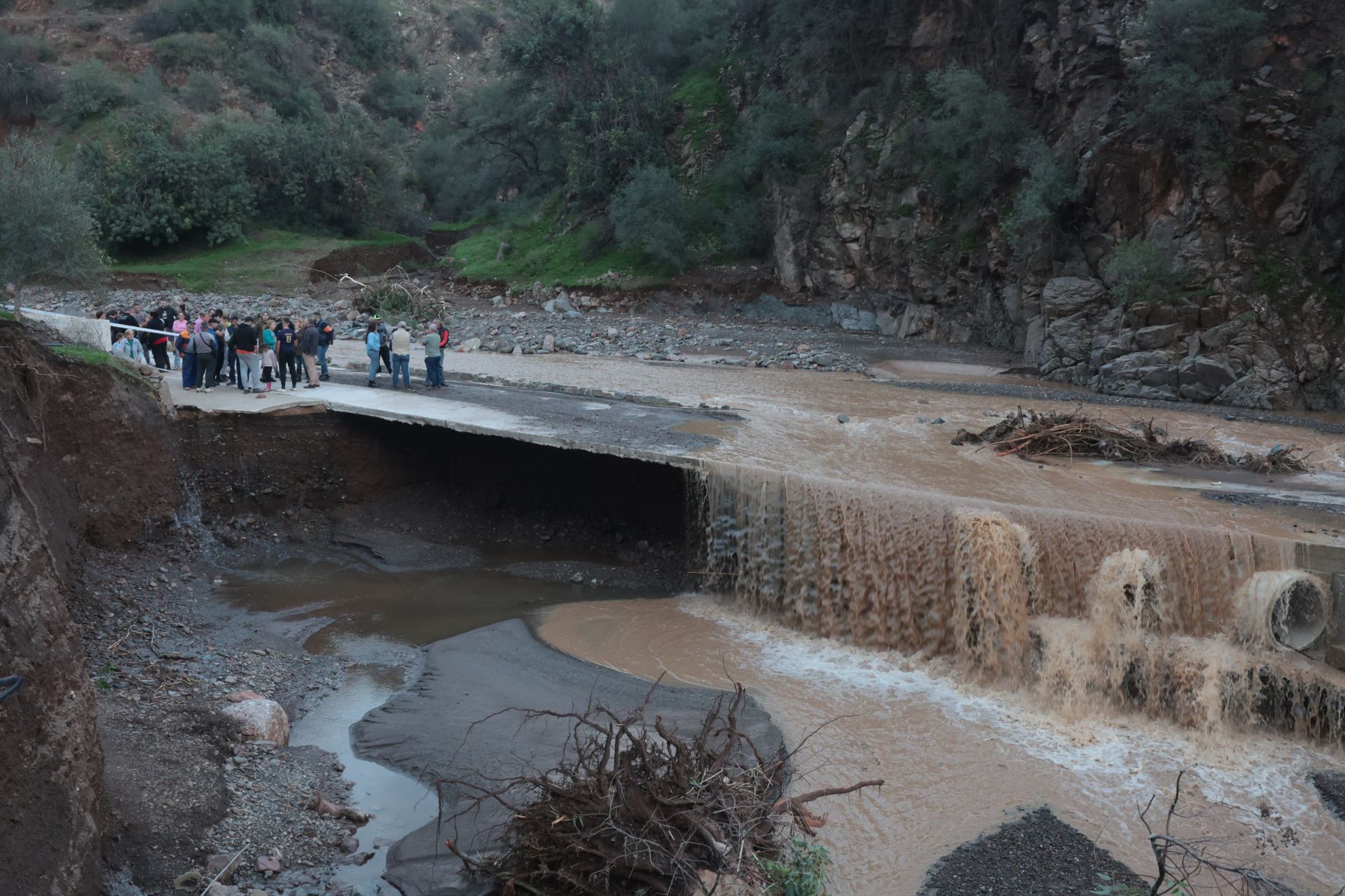 Efectos de la DANA en Almogía