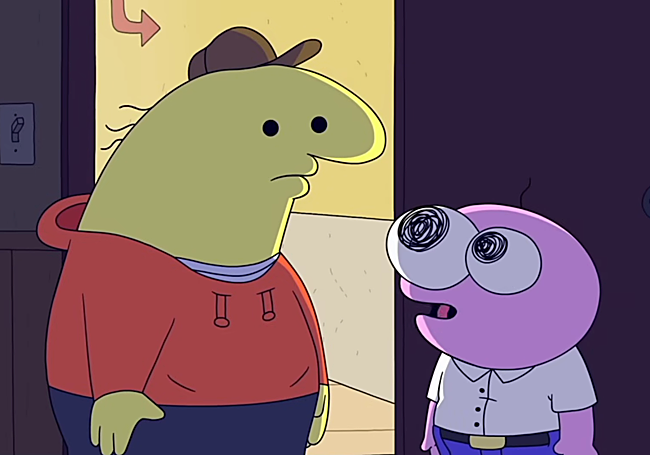 Protagonistas de 'Smiling Friends'.