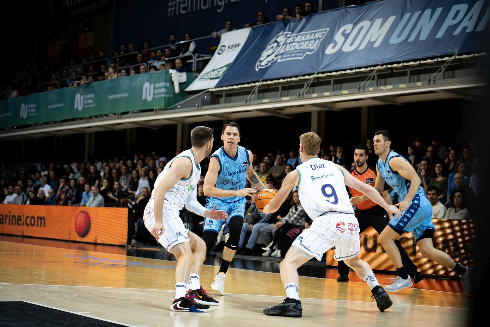 El Andorra-Unicaja, en imágenes