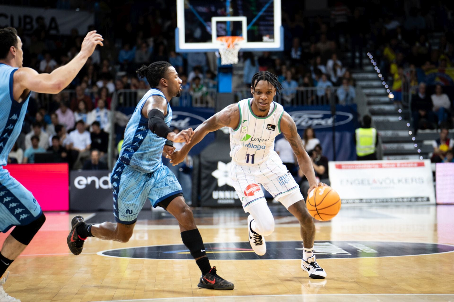 El Andorra-Unicaja, en imágenes