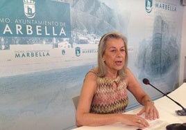 Caracuel, en una imagen de archivo en una rueda de prensa en Marbella.