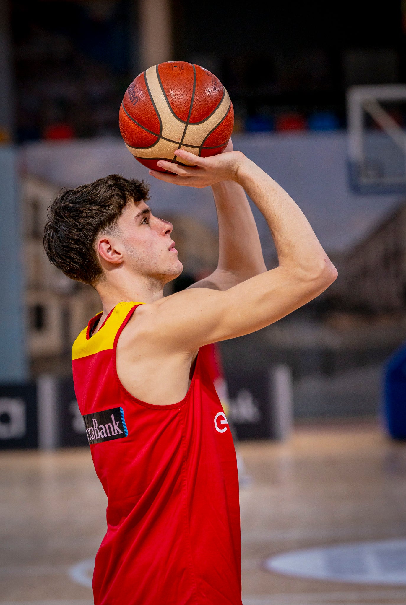 Los jugadores del Unicaja y Saint-Supéry ya sudan con la selección