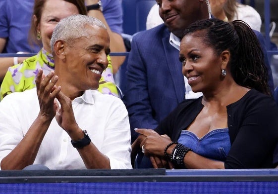 Barack y Michelle Obama.