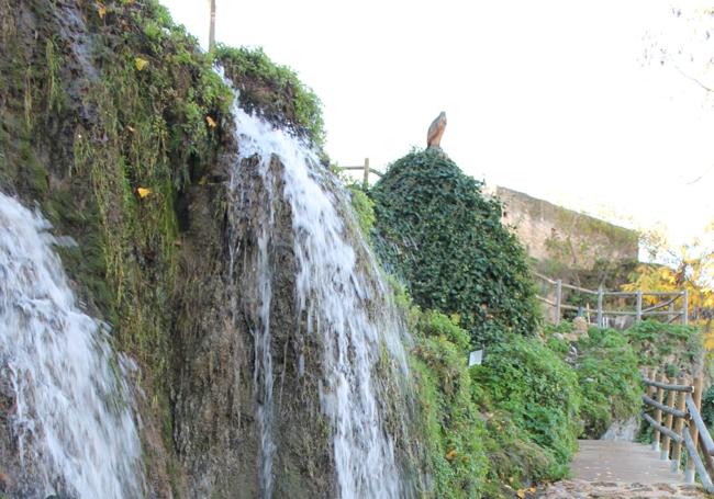 Salto de agua conocido como 'El Cao'