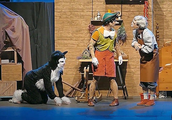 El clásico 'Pinocho' se representará gratis este domingo.