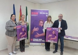 Presentación de la nueva campaña de la Junta contra la violencia de género: 'Vidas que cambian vidas'