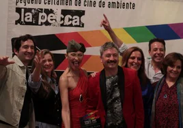 Equipo de 'Las Pardas', cortometraje ganador de La Pecca de Oro.