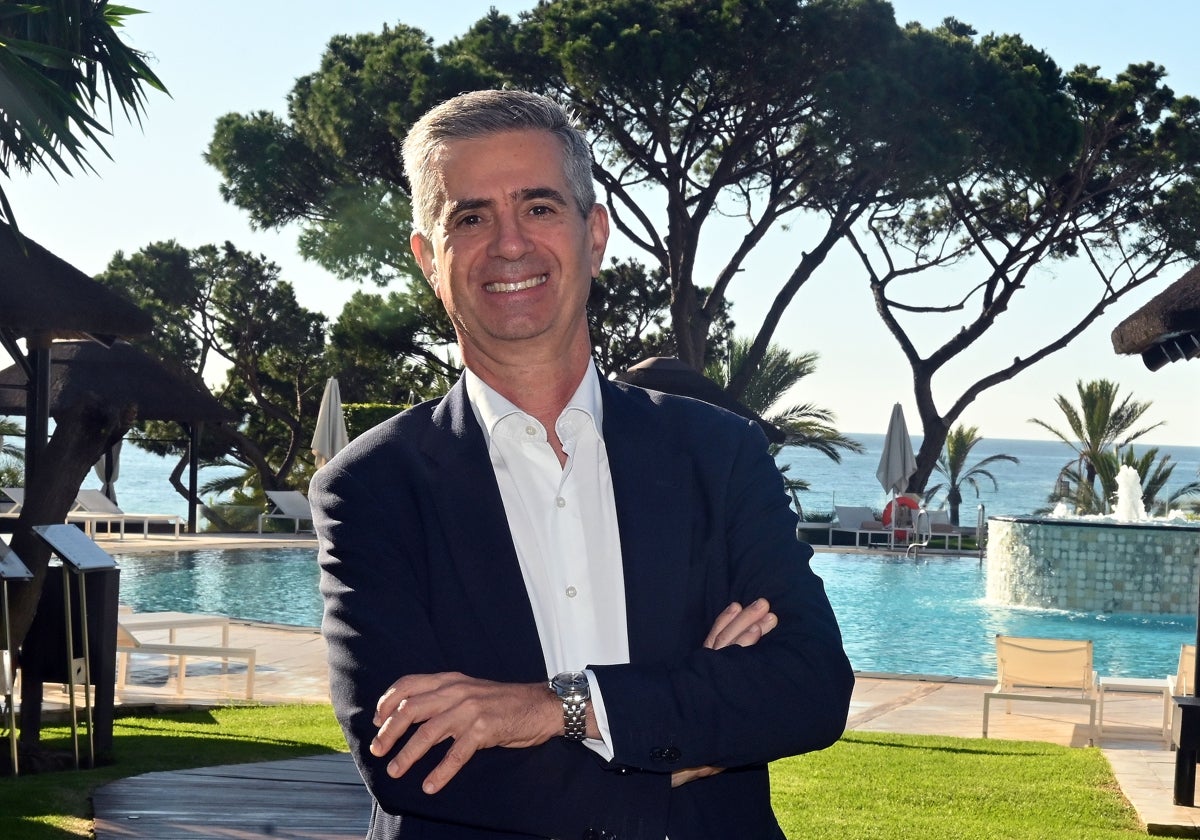 El presidente de CIT Marbella, Juan José González.