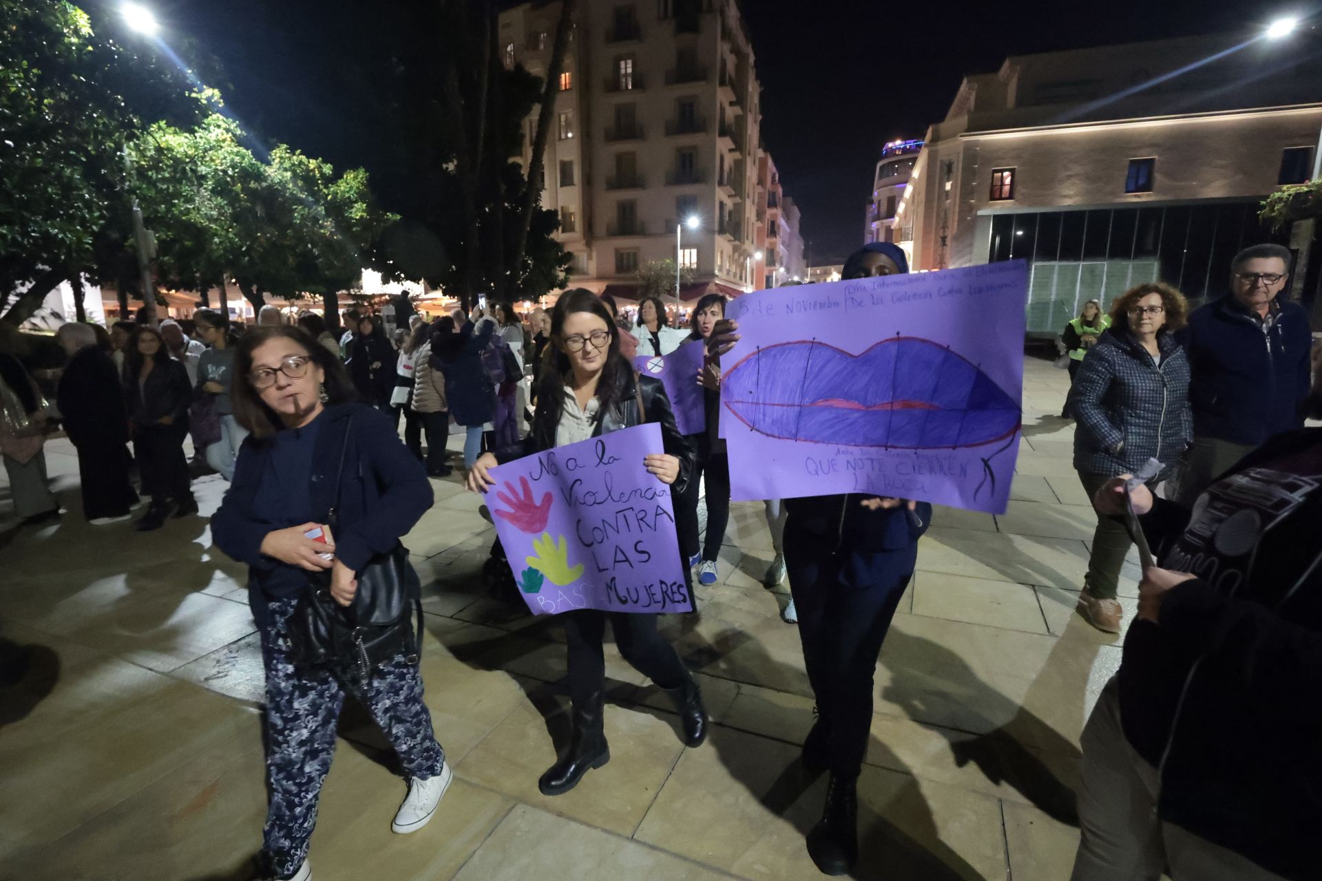 Así ha sido el 25N en Málaga