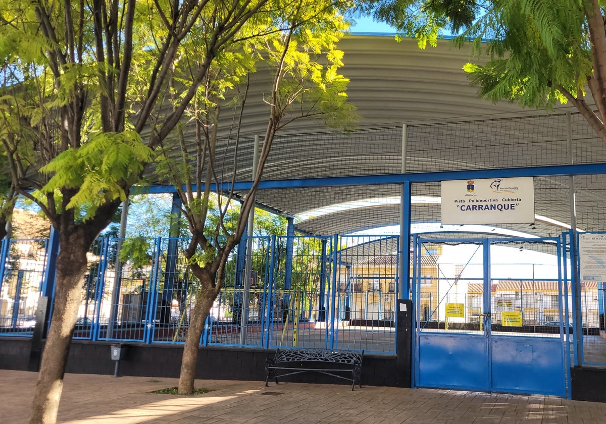 Pista deportiva de Carranque, en Alhaurín de la Torre.