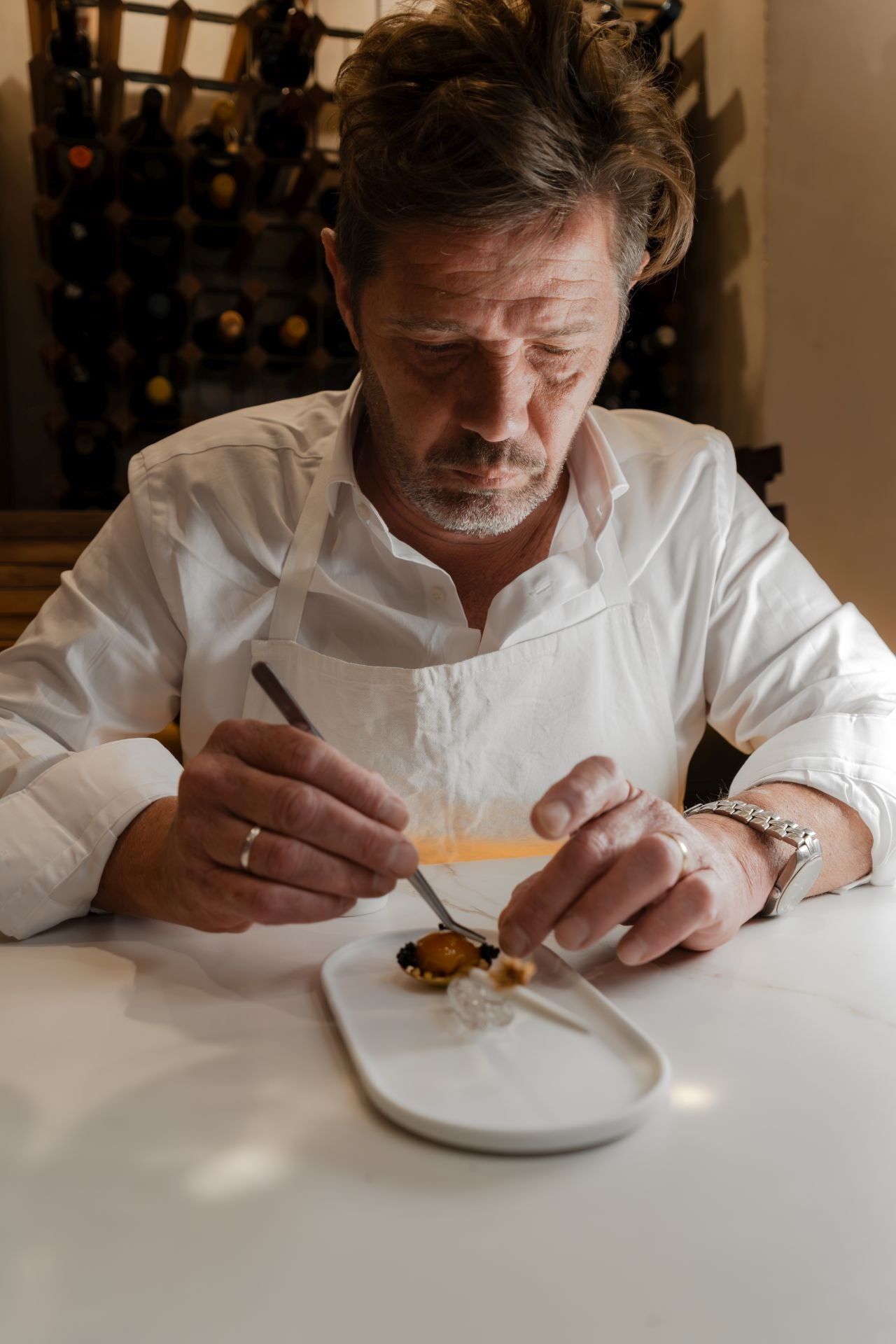 Emi Schobert, de Blossom: el maestro que floreció como cocinero