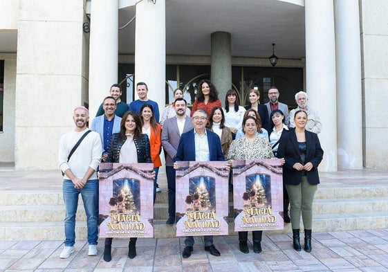 Presentación del programa navideño en Rincón de la Victoria.