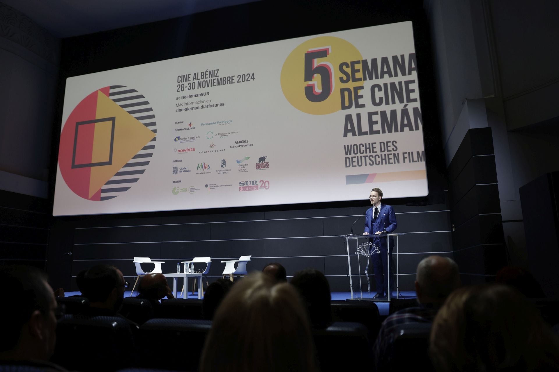 Inauguración de la Semana de Cine alemán en el Albéniz