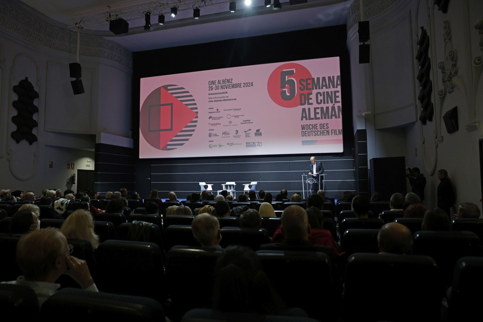 Inauguración de la Semana de Cine alemán en el Albéniz