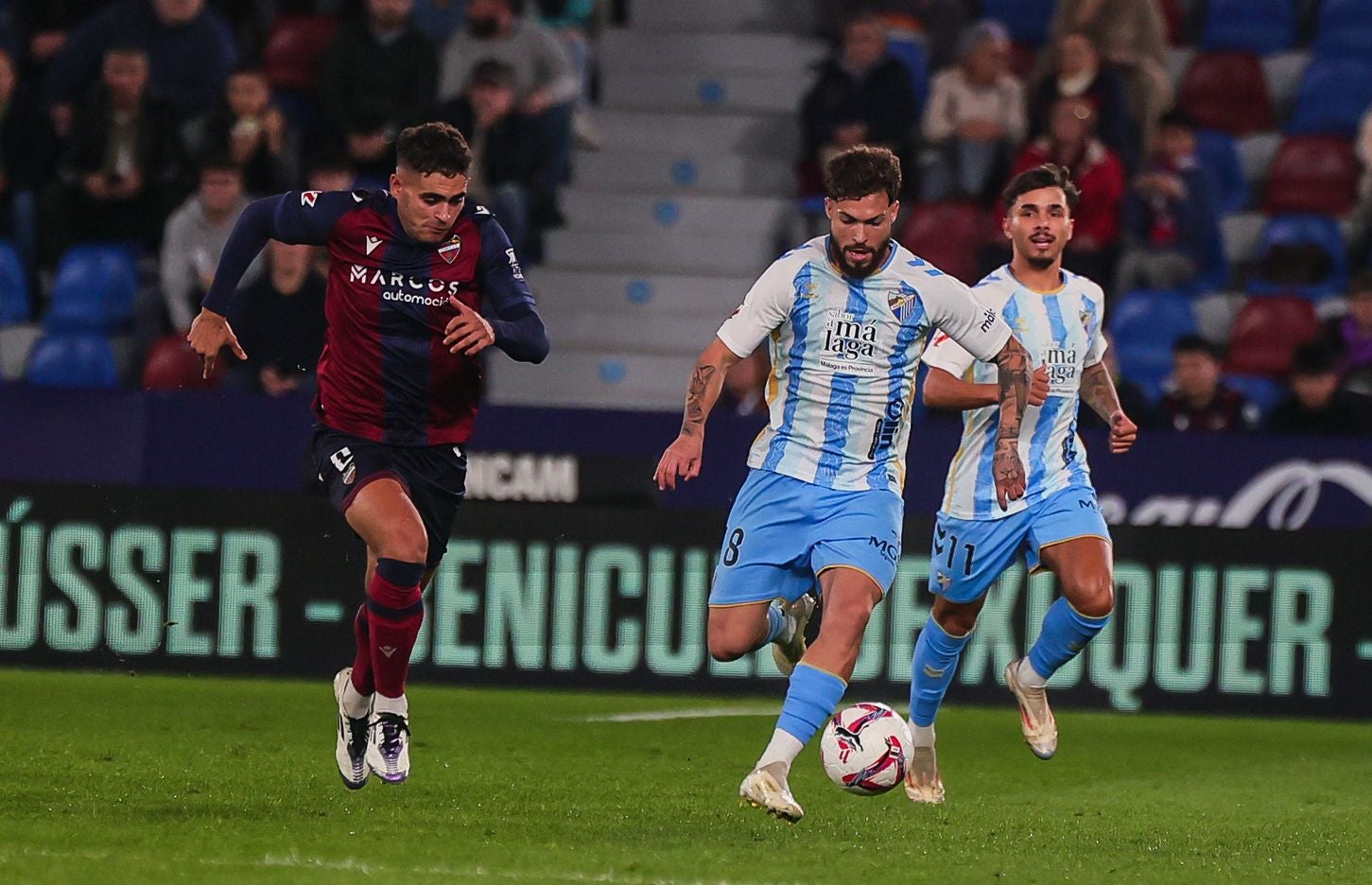 El Levante-Málaga, en imágenes