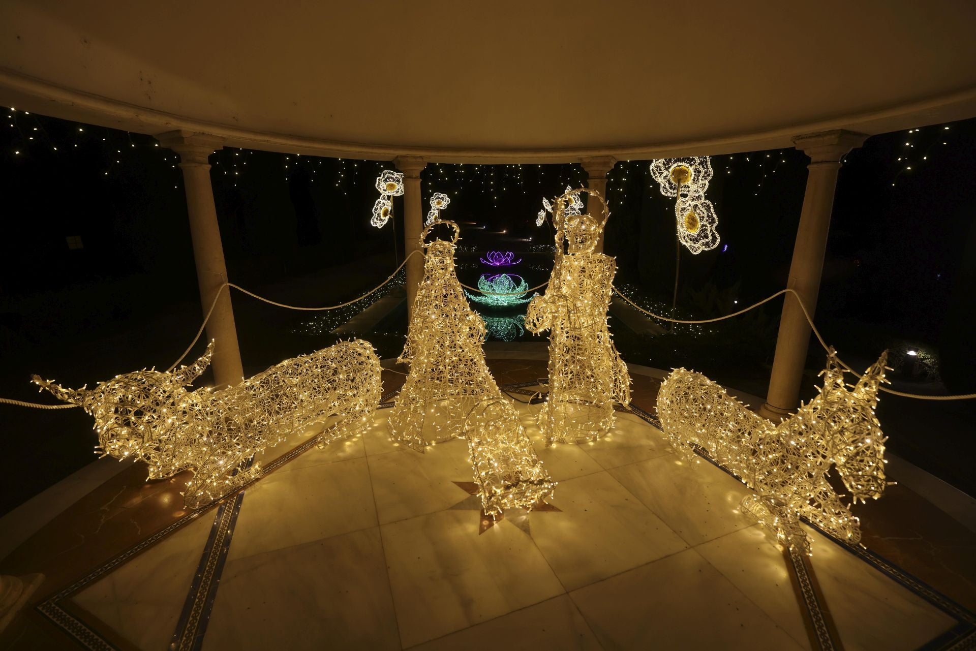 &#039;Ilusión&#039;, el espectáculo navideño de La Concepción, en imágenes