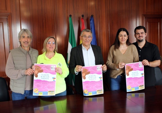 Presentación de la campaña 'Ni un niño sin juguete'.