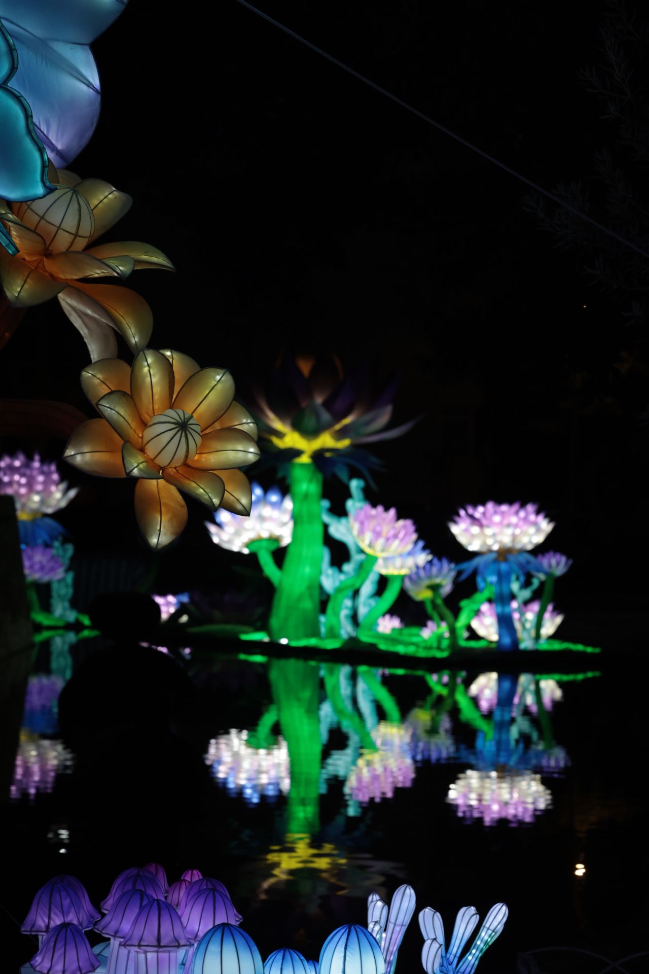 El Festival de las Linternas de Málaga, en fotos