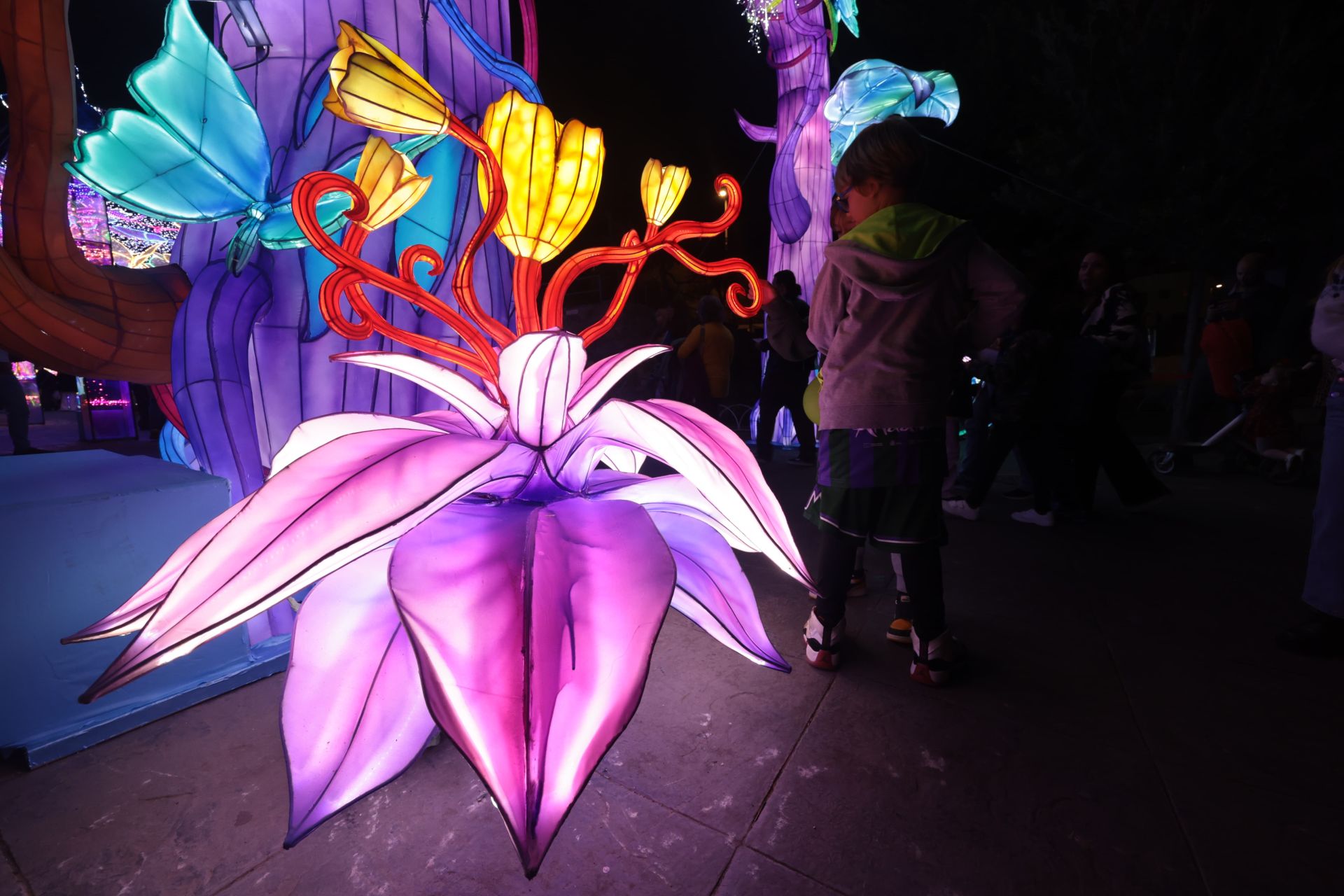 El Festival de las Linternas de Málaga, en fotos