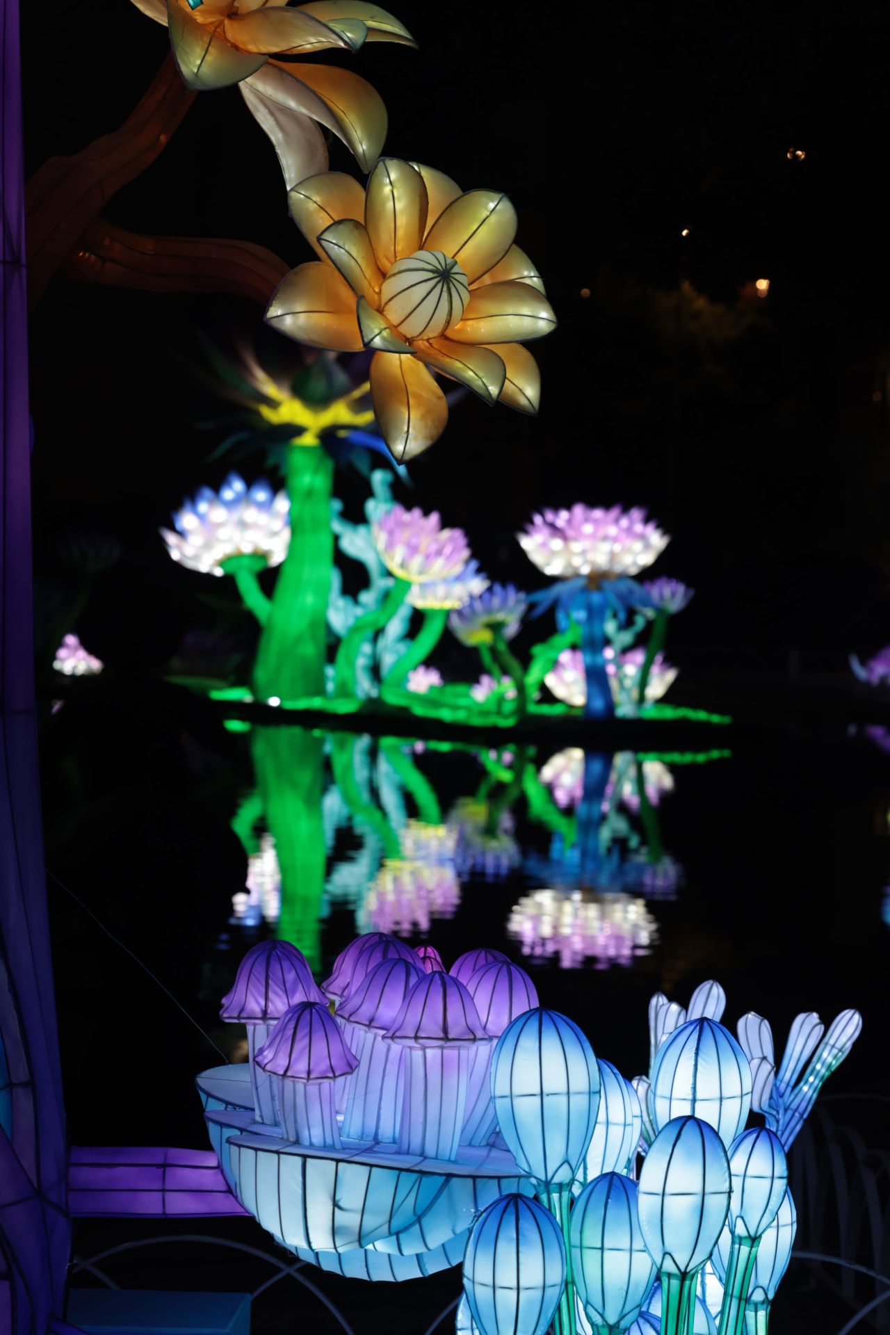 El Festival de las Linternas de Málaga, en fotos