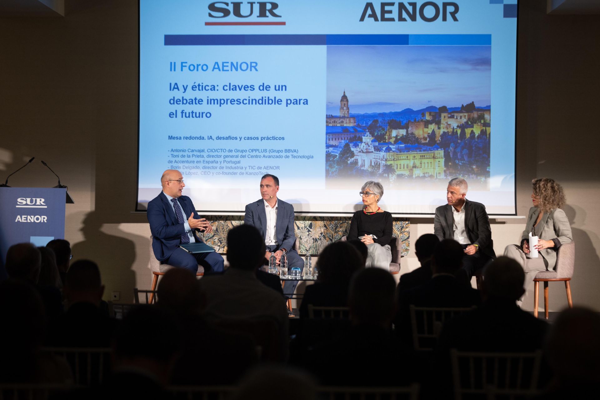 El foro de SUR: &#039;IA y ética: claves de un debate imprescindible para el futuro&#039;, en imágenes