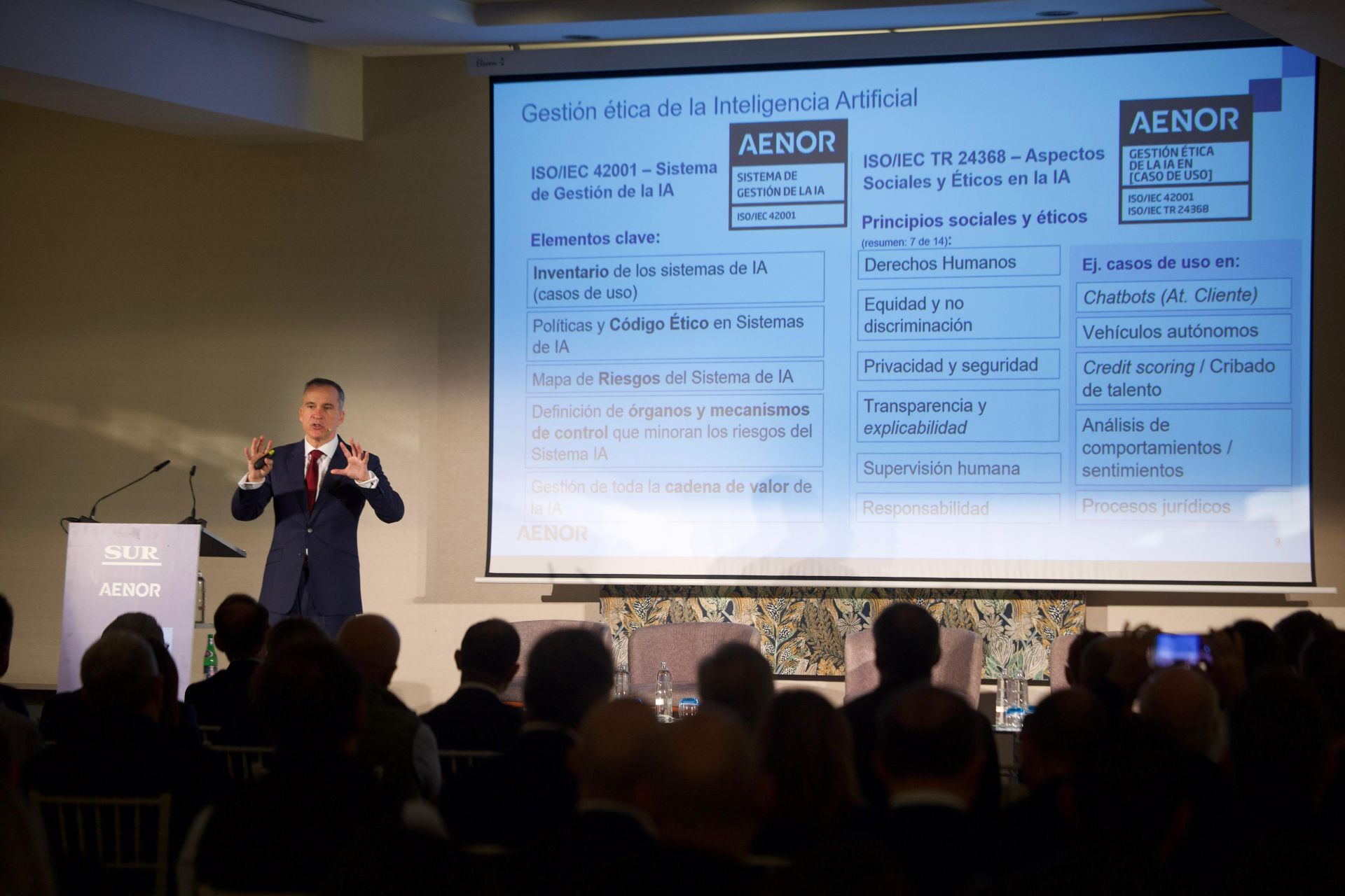 El foro de SUR: &#039;IA y ética: claves de un debate imprescindible para el futuro&#039;, en imágenes