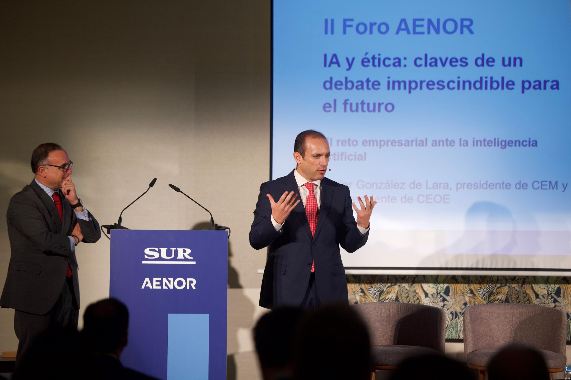 El foro de SUR: &#039;IA y ética: claves de un debate imprescindible para el futuro&#039;, en imágenes