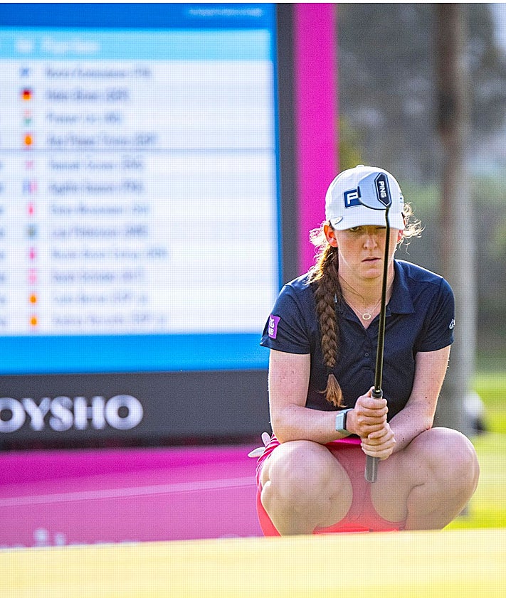Imagen secundaria 2 - Ana Peláez brilla en el inicio del Open de España de Málaga