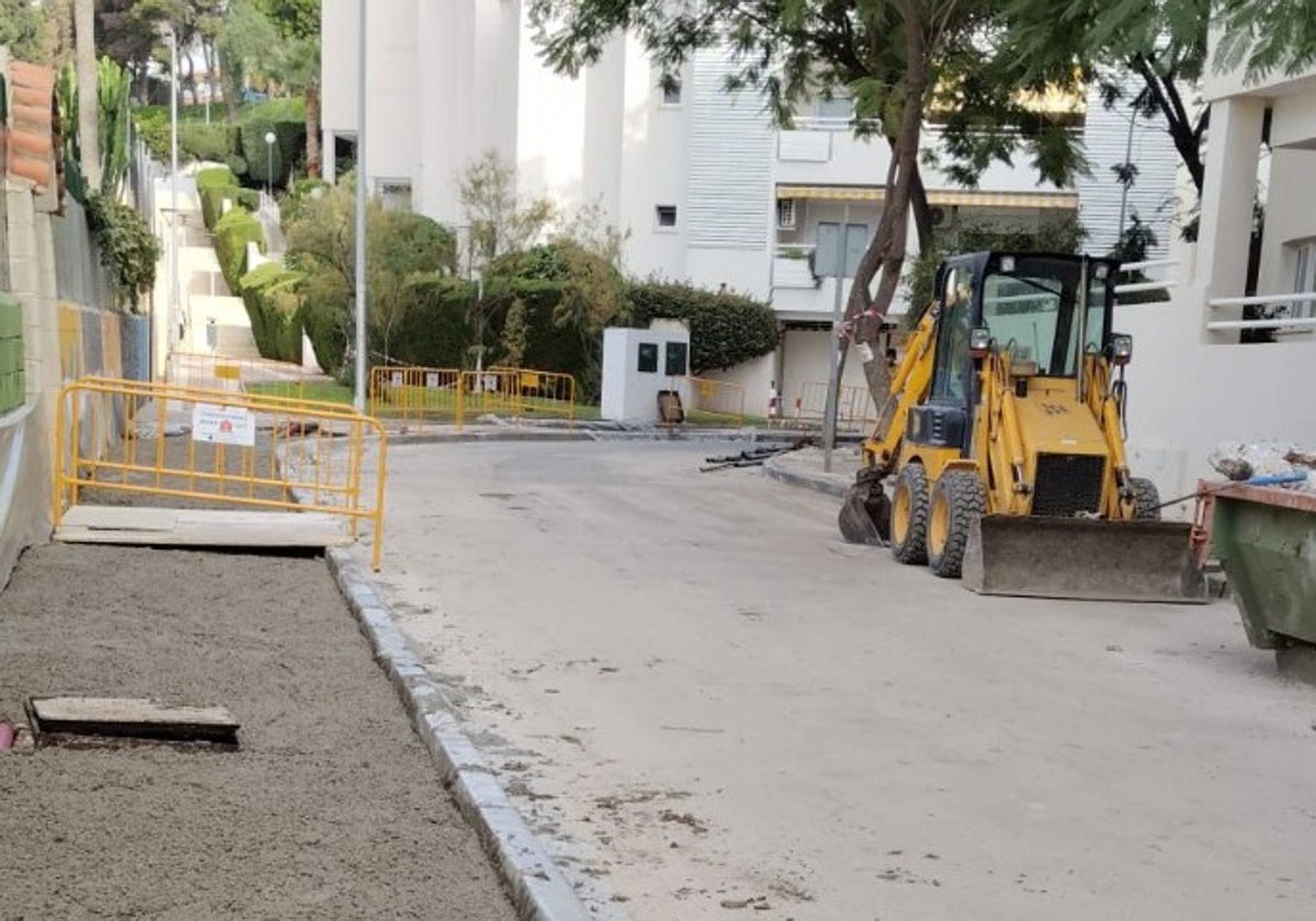 Torremolinos mejora la accesibilidad de la calle Ciudad de Salou